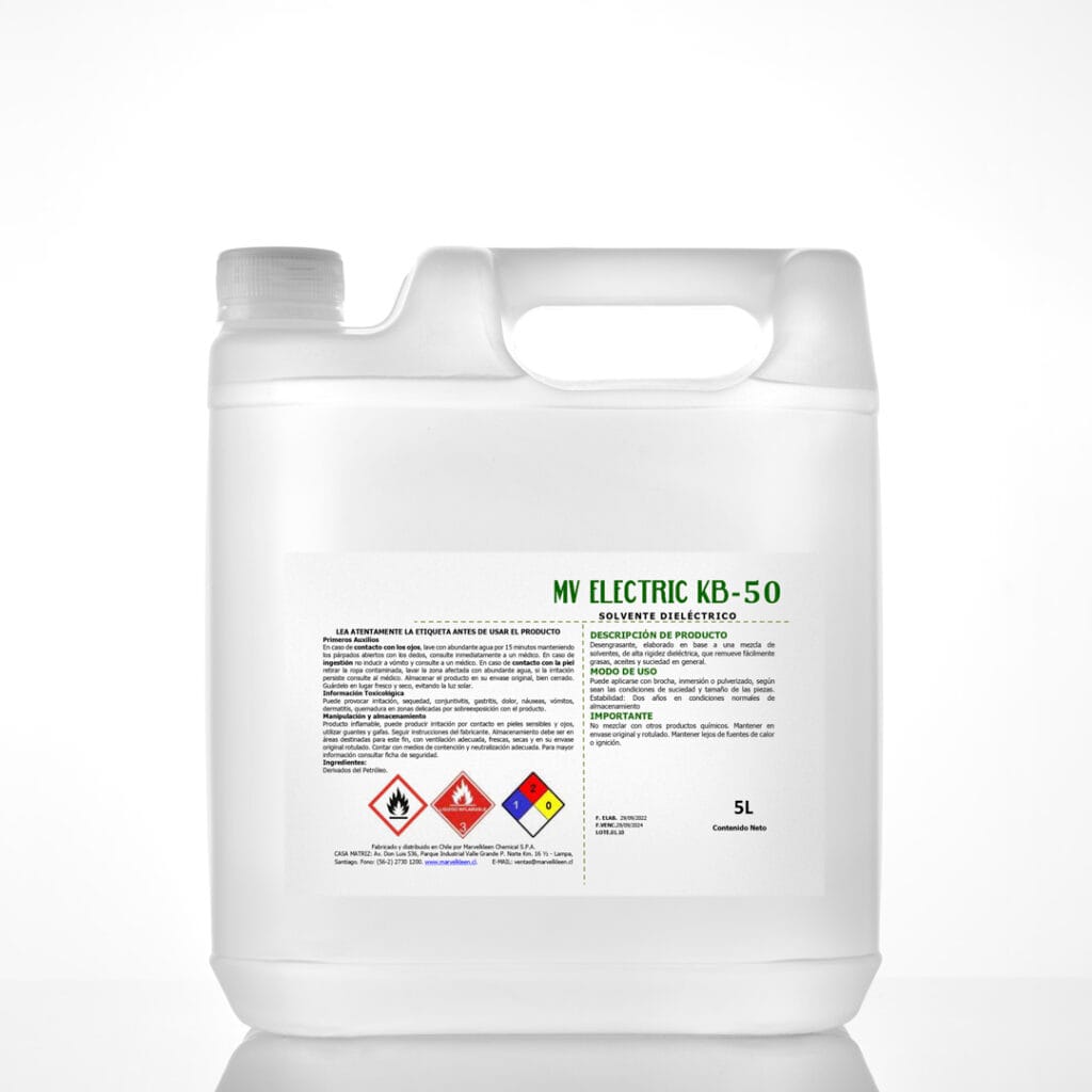 ELECTRIC KB-50, Solvente Dielectrico Común,P.inf 45°