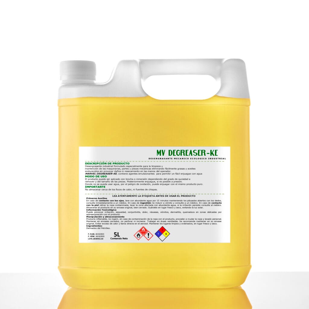DEGREASER-KE , Solvente mecanico para bateas