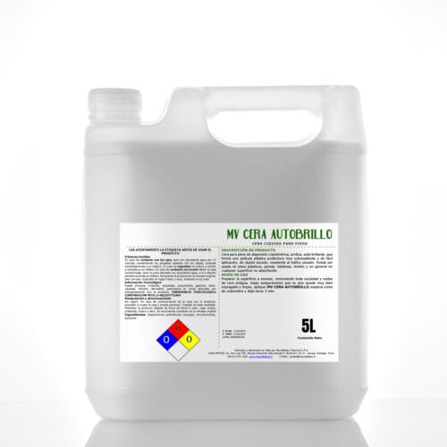 CERA AUTOBRILLO, (CONCENTRADA) - Producto de limpieza industrial MarvelKleen Chile