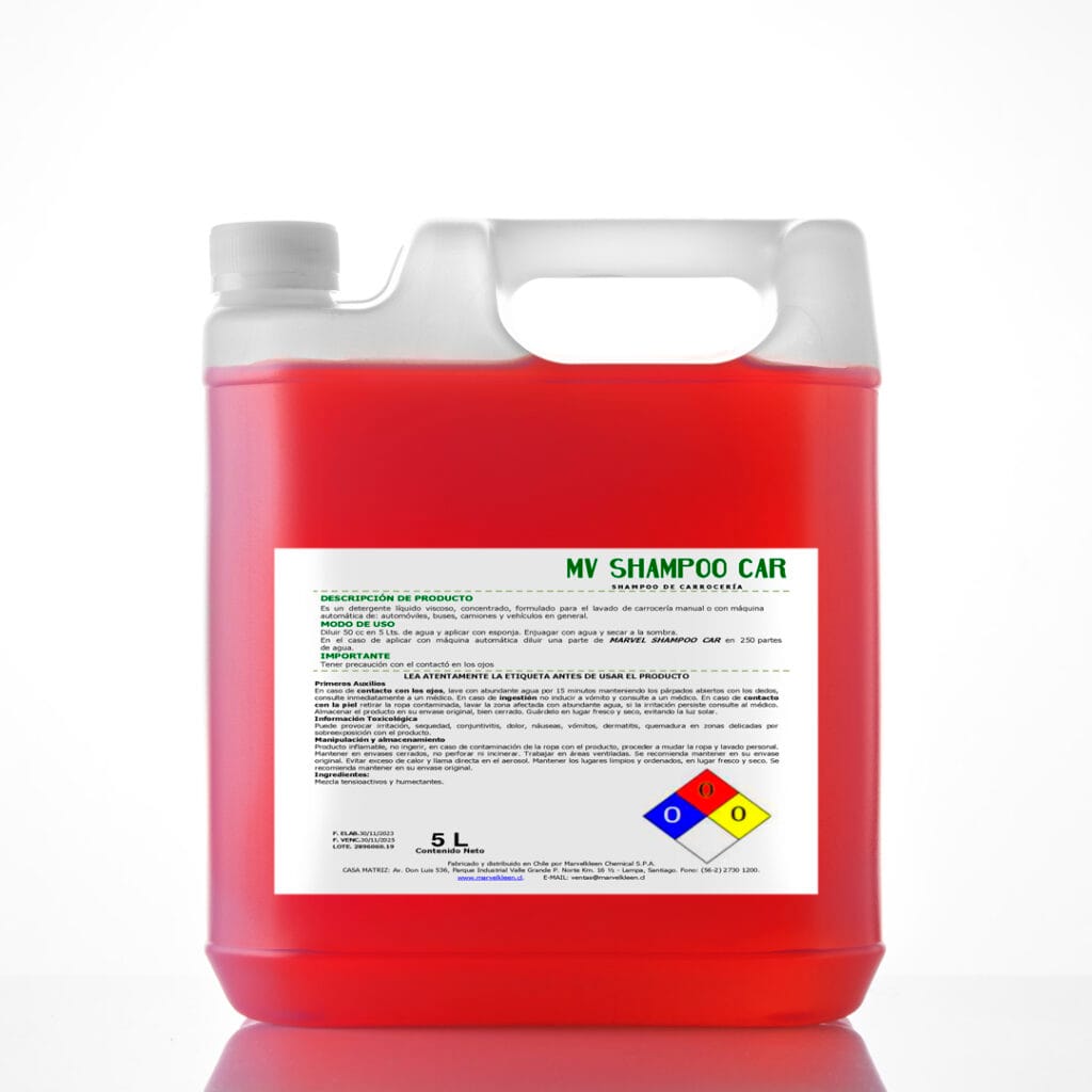 SHAMPOO CAR INT, Shampoo  para carrocería