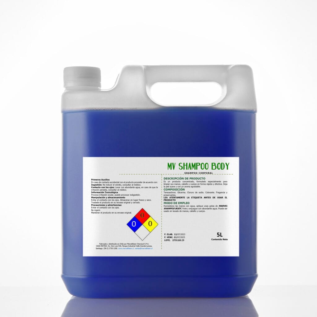 SHAMPOO BODY, (PARA CUERPO COMPLETO)