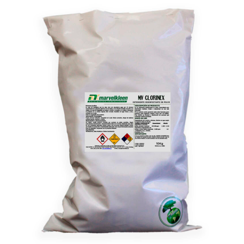 CLORINEX , (CLORO CON DETERGENTE EN POLVO, 32.500 ppm) - Producto de limpieza industrial MarvelKleen Chile